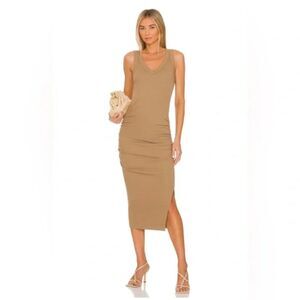 Michael Stars Tan Midi Dress